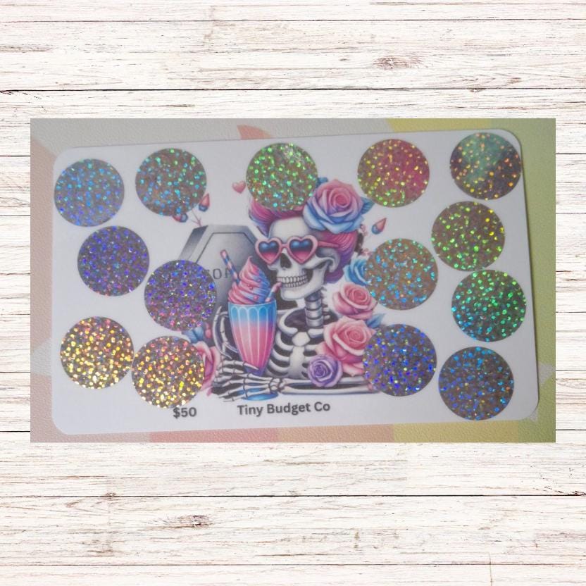 Skeleton Woman Scratch-Off Saving Challenge | Low Income Budget Challenge | Save 30 or 50 | Halloween