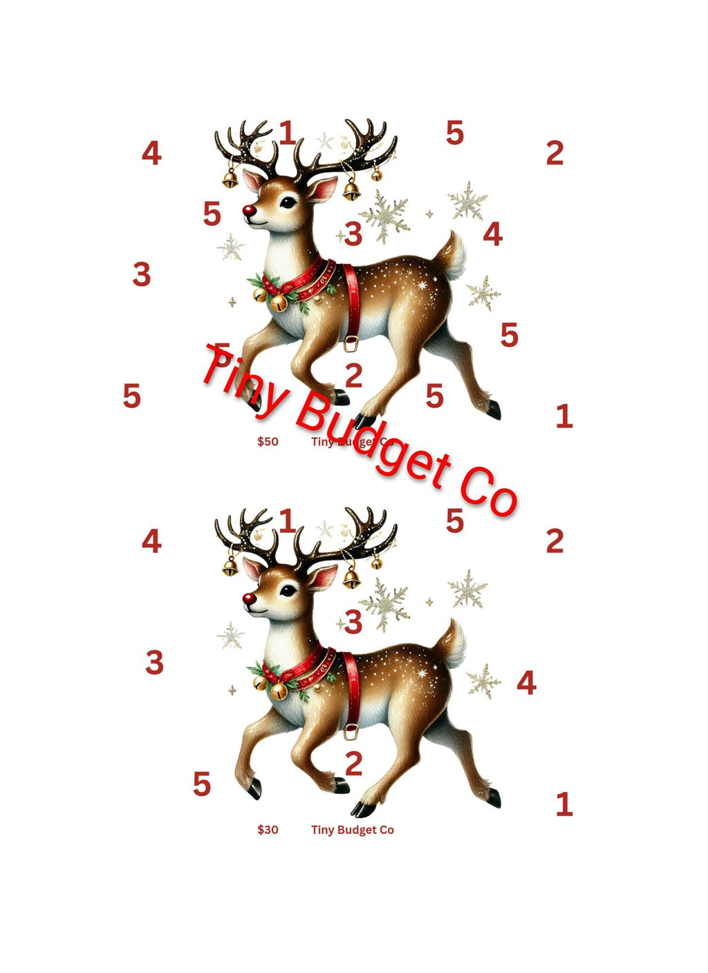 Red Nose Reindeer Saving Challenge