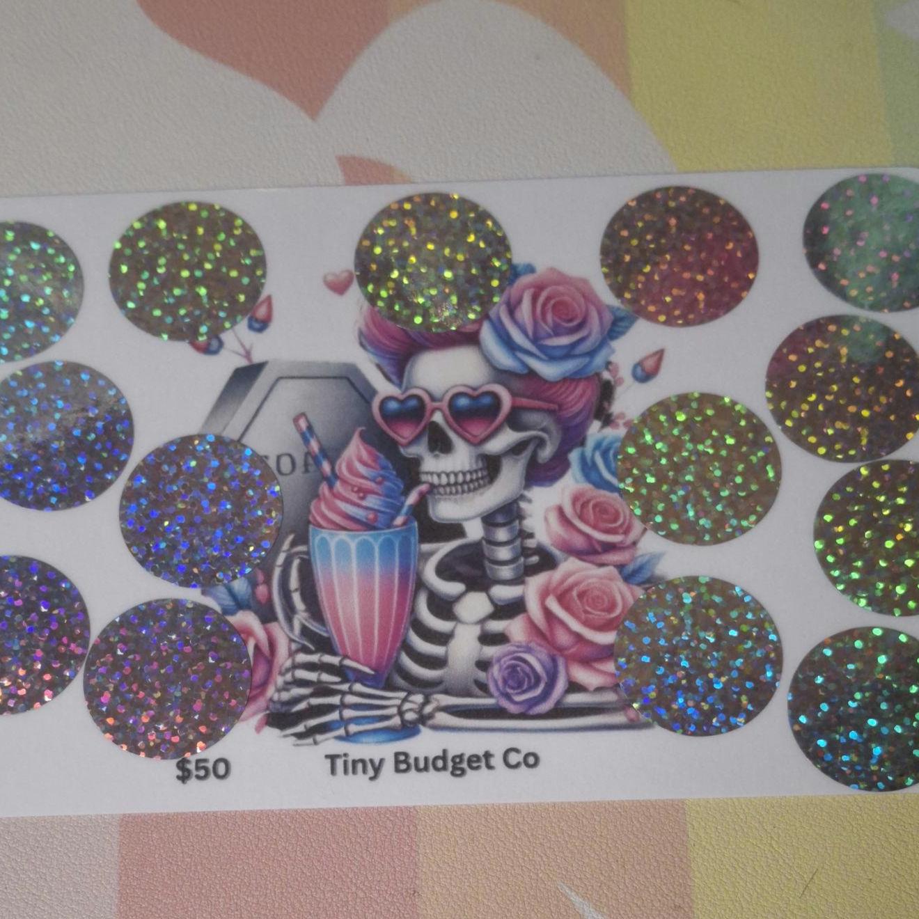 Skeleton Woman Scratch-Off Saving Challenge | Low Income Budget Challenge | Save 30 or 50 | Halloween