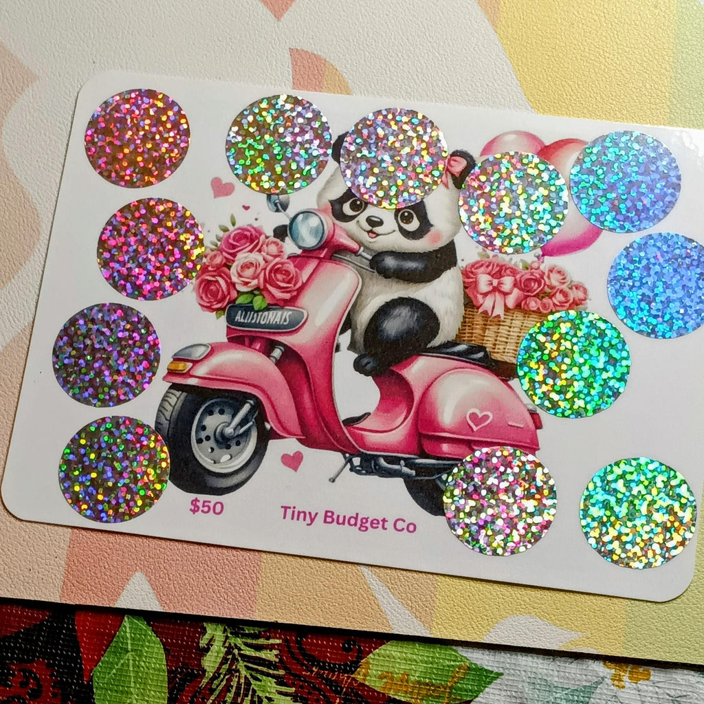 Mystery Variety Bargin Pack Scratch Off Saving Challenge Pack Bundle Set Low Income Saving Challenges, Scratch and Save 5,10,15 pack Set