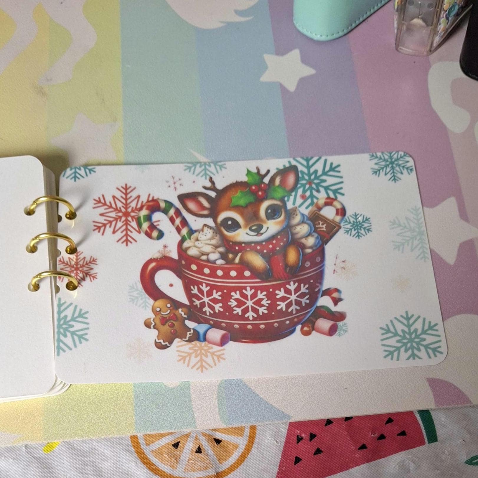 Festive Christmas Saving Book Scratch Off Saving challenges for Low income Savings