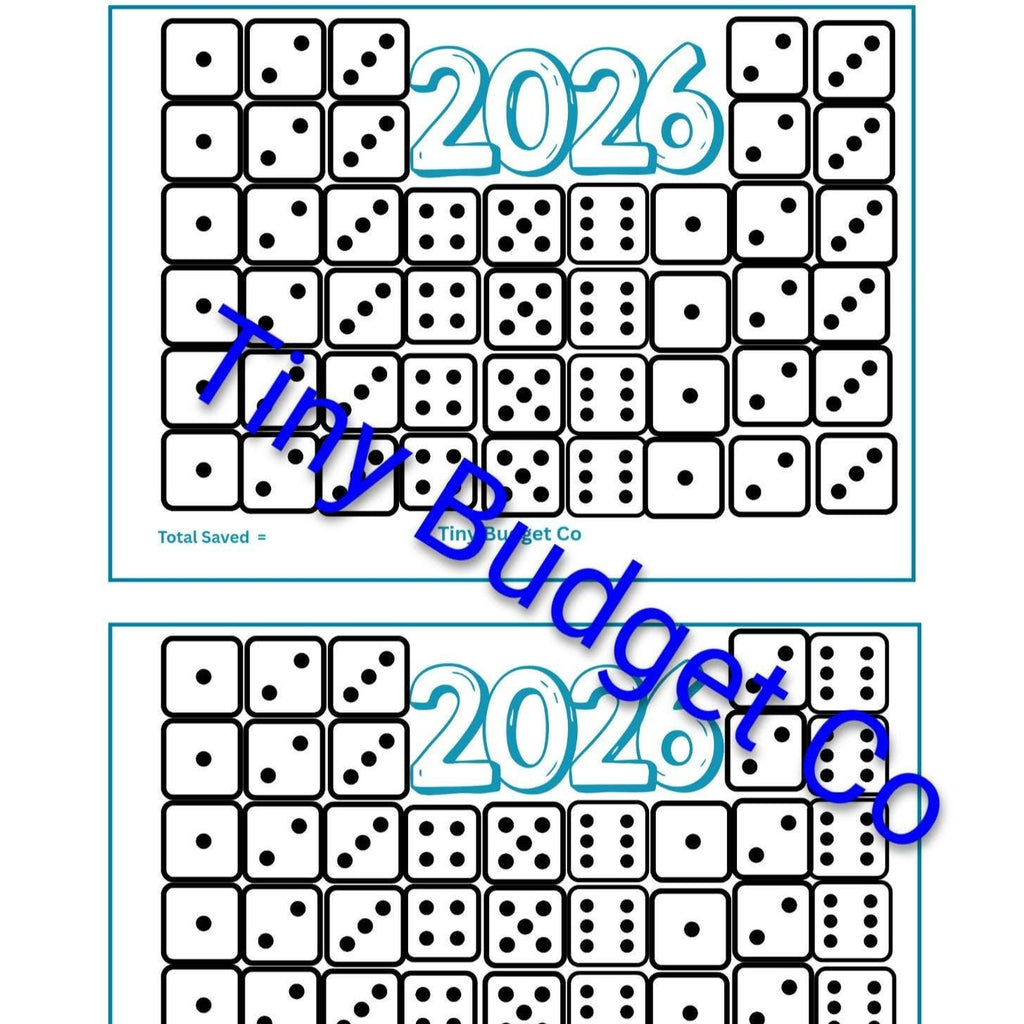 2026 Roll the Dice Savings Challenge